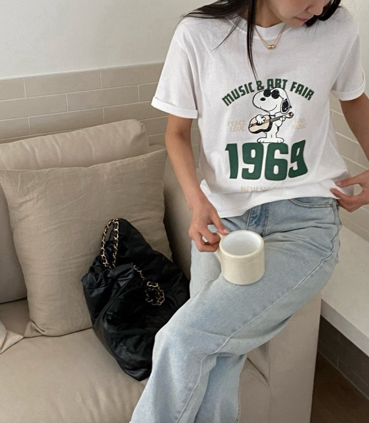 Diana - Korean Women Fashion - #momslook - 1969 Tee - 7