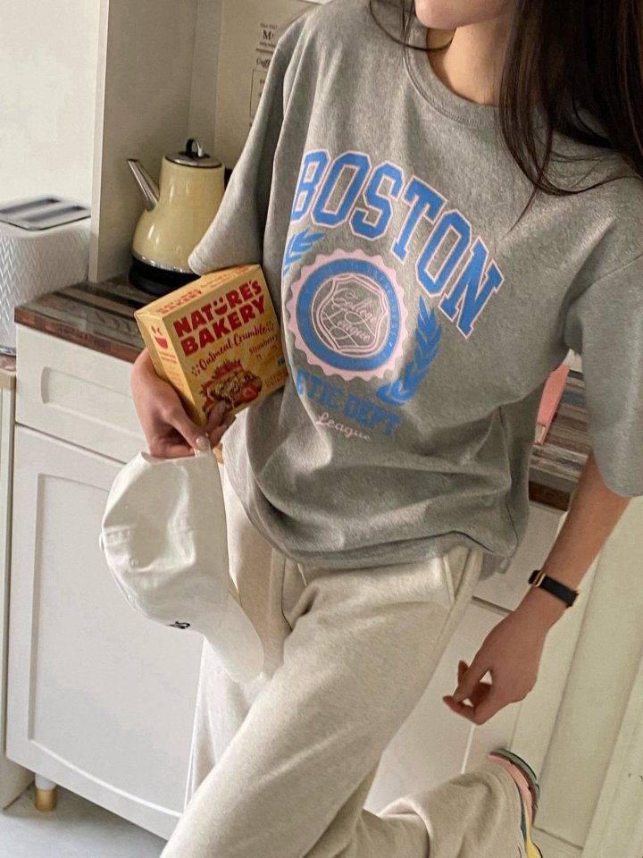 Diana - Korean Women Fashion - #momslook - Boston Tee - 6