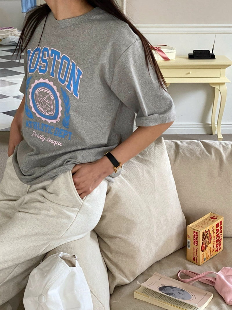 Diana - Korean Women Fashion - #momslook - Boston Tee - 8