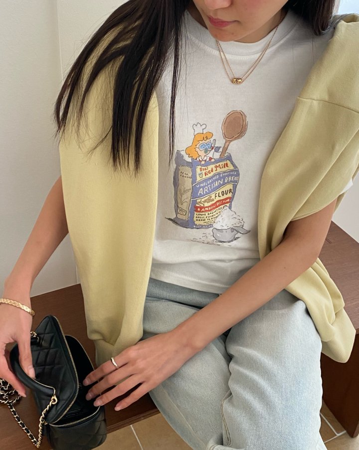 Diana - Korean Women Fashion - #thelittlethings - Redmill Tee - 4