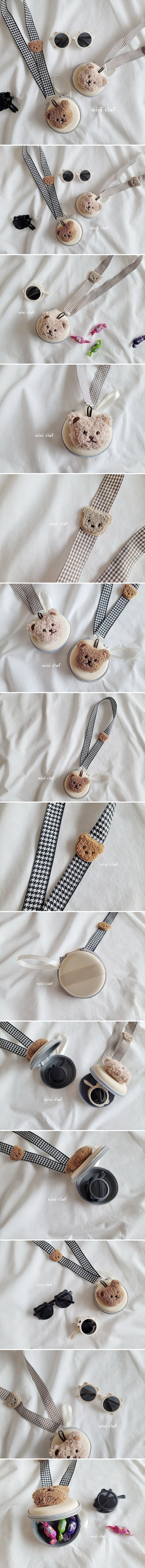 Dominico - Korean Children Fashion - #littlefashionista - Bear Strap Pocket