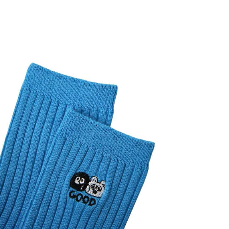 Dudie - Korean Children Fashion - #Kfashion4kids - Green Good Socks - 11