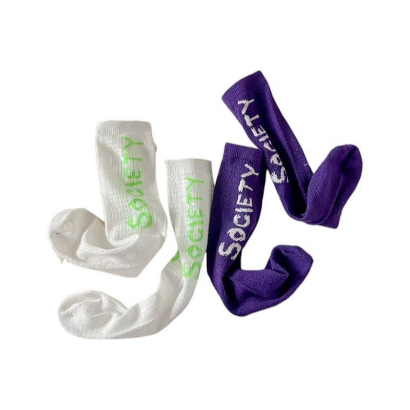 Dudie - Korean Children Fashion - #Kfashion4kids - City Socks (set of 3) - 8
