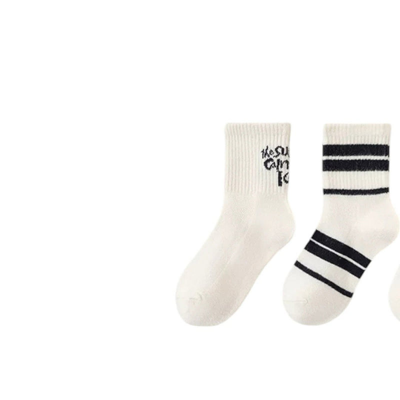 Dudie - Korean Children Fashion - #Kfashion4kids - Sunjoy Socks (set of 4) - 5