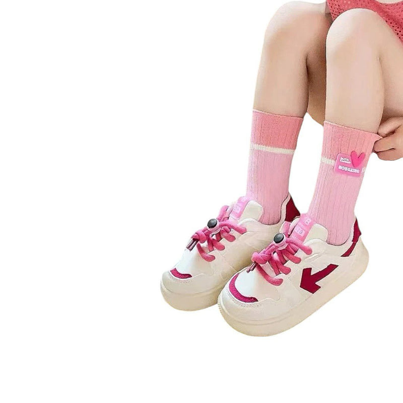 Dudie - Korean Children Fashion - #childofig - Ring Heart Socks - 10