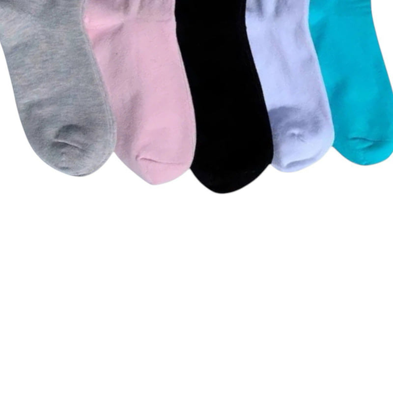 Dudie - Korean Children Fashion - #childofig - Open Bone Socks (set of 5) - 3