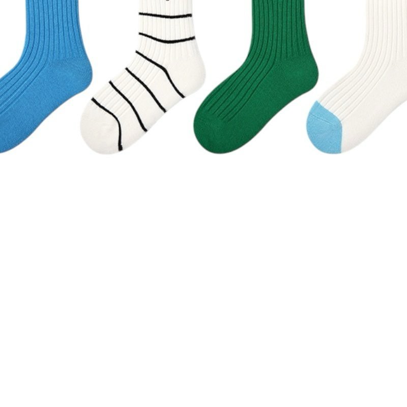 Dudie - Korean Children Fashion - #childofig - Green Good Socks - 3