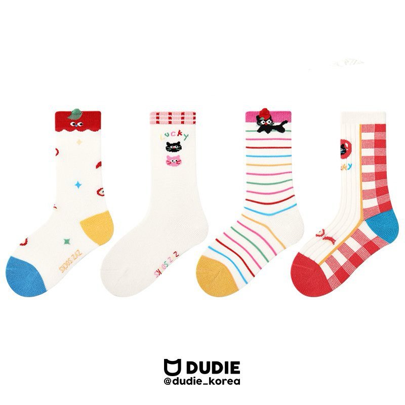 Dudie - Korean Children Fashion - #childofig - Zooming Socks
