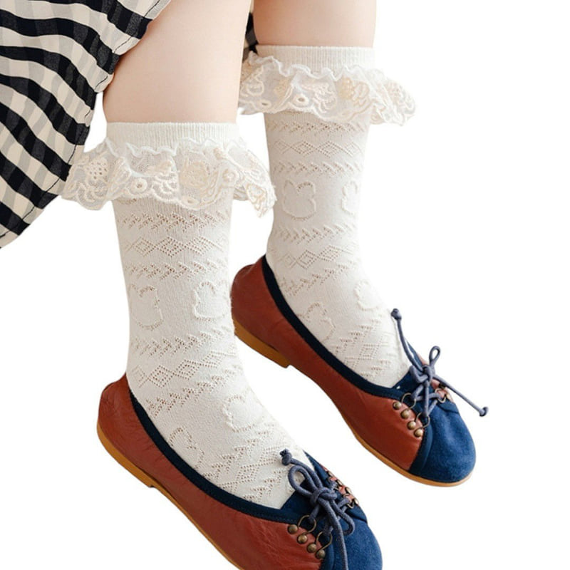Dudie - Korean Children Fashion - #childofig - Purple Socks (set of 3) - 12