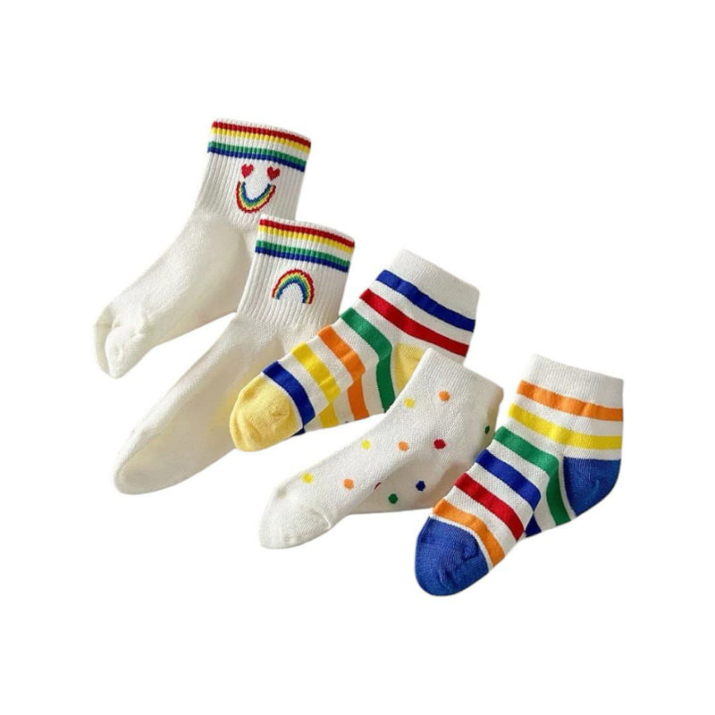 Dudie - Korean Children Fashion - #childofig - Culps Socks (set of 5) - 10