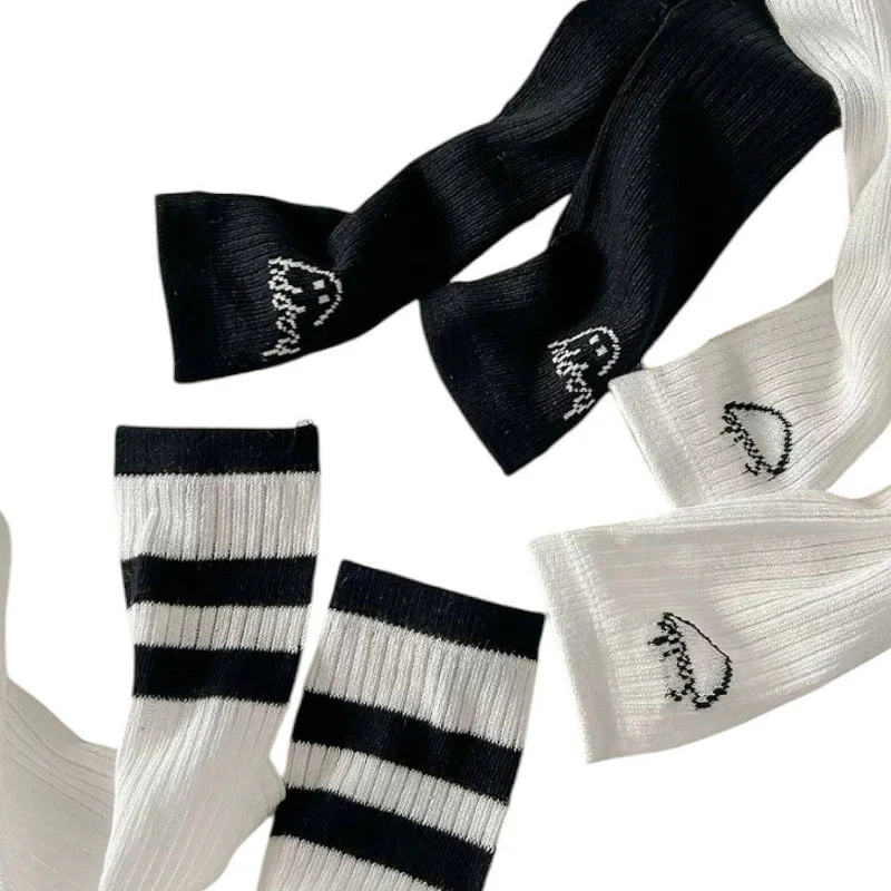 Dudie - Korean Children Fashion - #childofig - Haddon Socks (set of 3) - 8