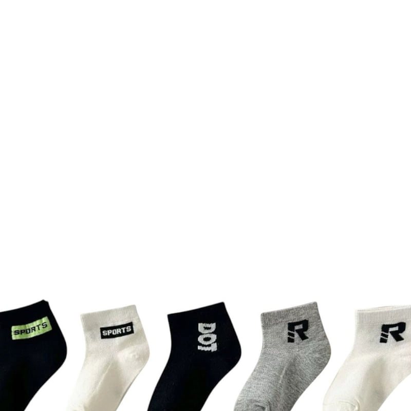 Dudie - Korean Children Fashion - #prettylittlegirls - Alports Socks (set of 5) - 4