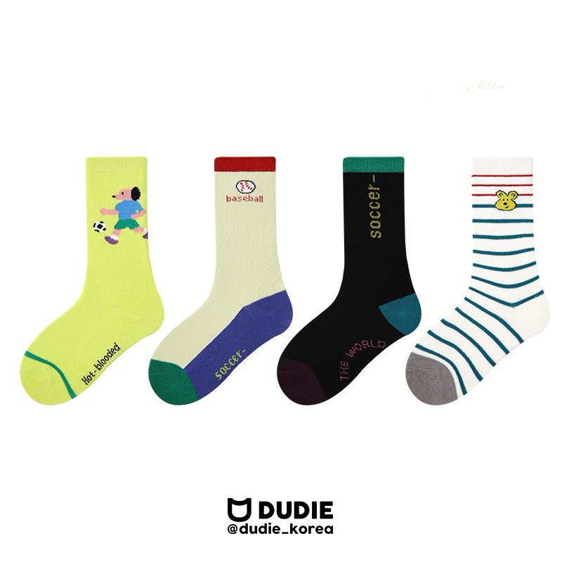 Dudie - Korean Children Fashion - #childrensboutique - Ucker Socks