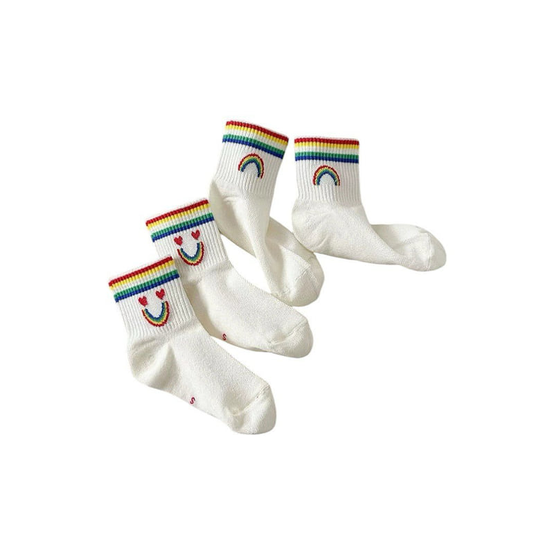 Dudie - Korean Children Fashion - #childrensboutique - Culps Socks (set of 5) - 11