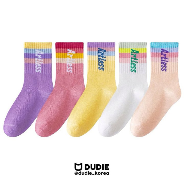 Dudie - Korean Children Fashion - #designkidswear - Pastel Set