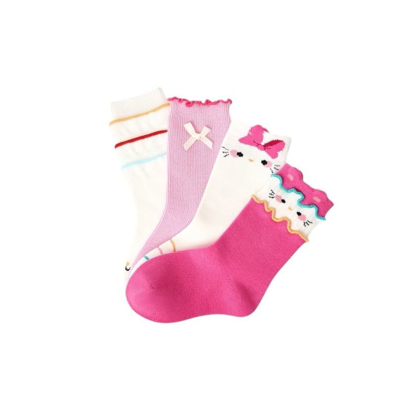 Dudie - Korean Children Fashion - #childrensboutique - Zizo Socks - 4