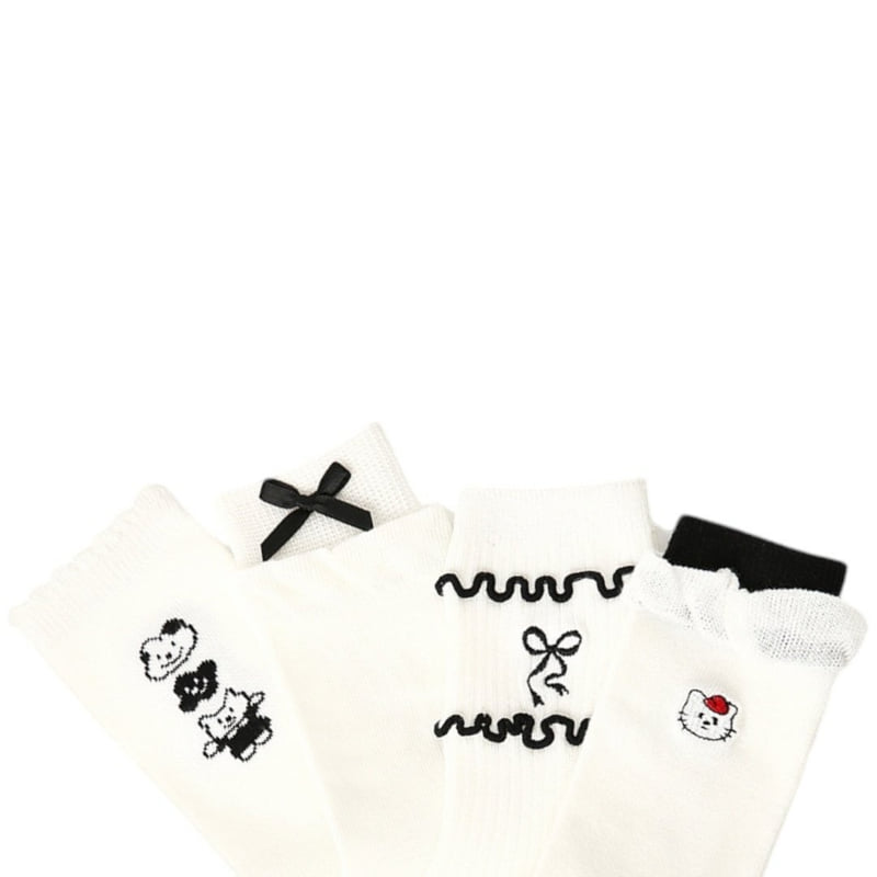 Dudie - Korean Children Fashion - #designkidswear - Kit Socks - 12