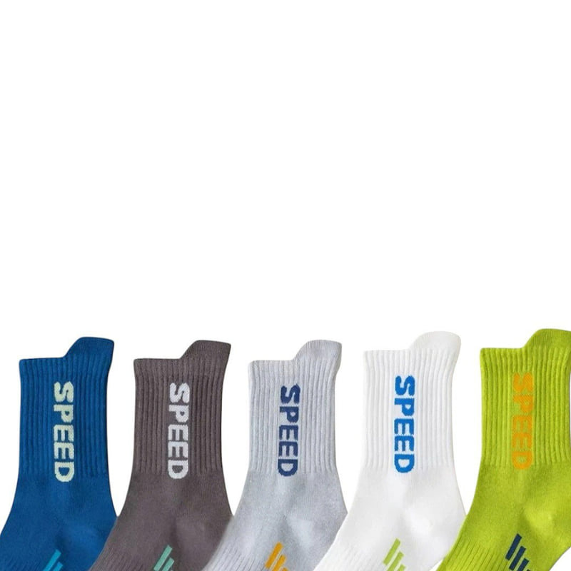 Dudie - Korean Children Fashion - #designkidswear - Running Socks (set of 5) - 3