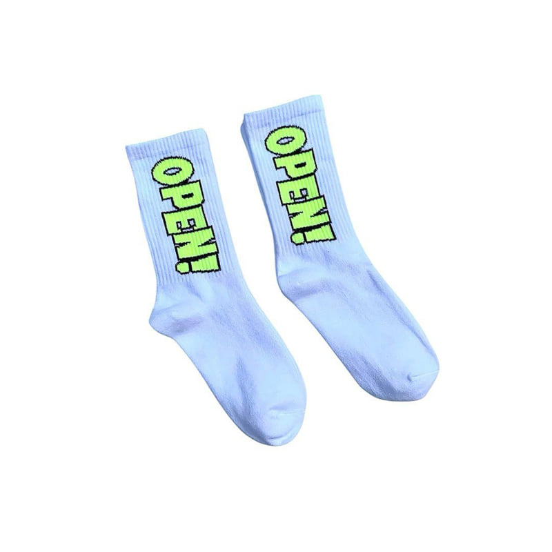 Dudie - Korean Children Fashion - #discoveringself - Open Bone Socks (set of 5) - 6