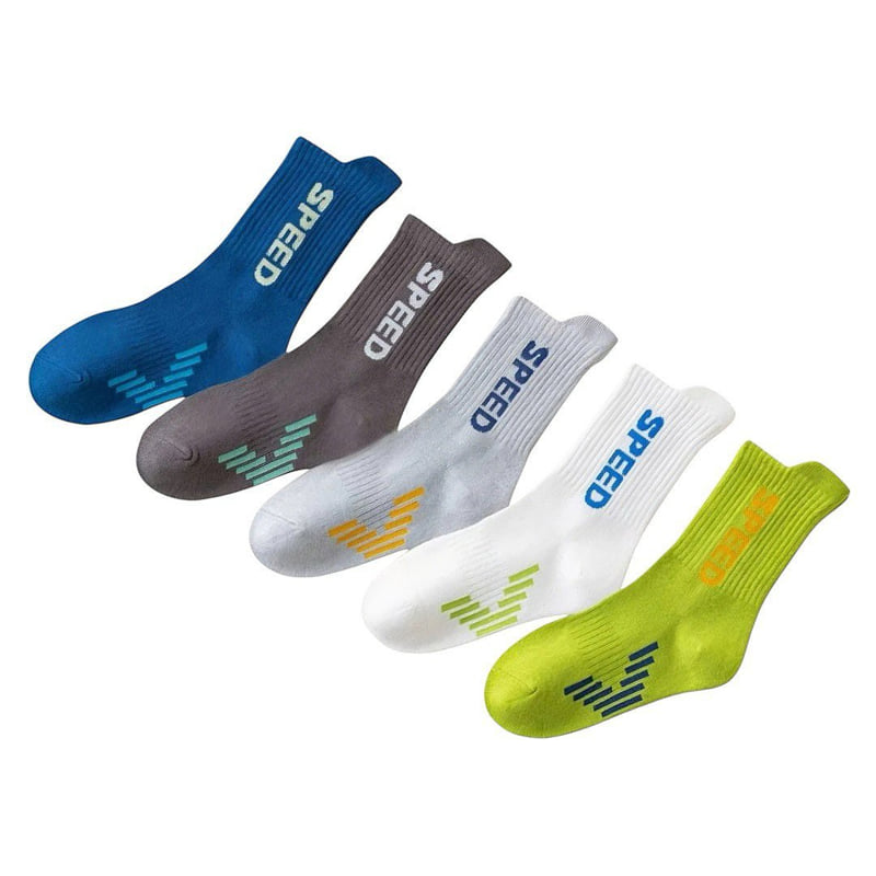 Dudie - Korean Children Fashion - #designkidswear - Running Socks (set of 5) - 4