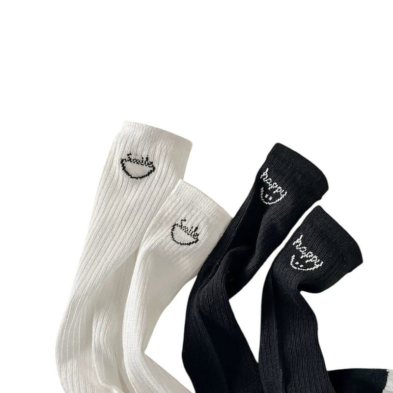 Dudie - Korean Children Fashion - #fashionkids - Haddon Socks (set of 3) - 12