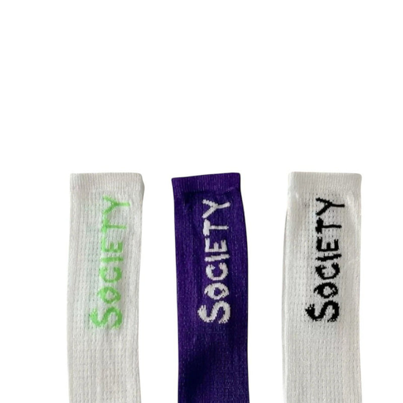 Dudie - Korean Children Fashion - #discoveringself - City Socks (set of 3) - 4