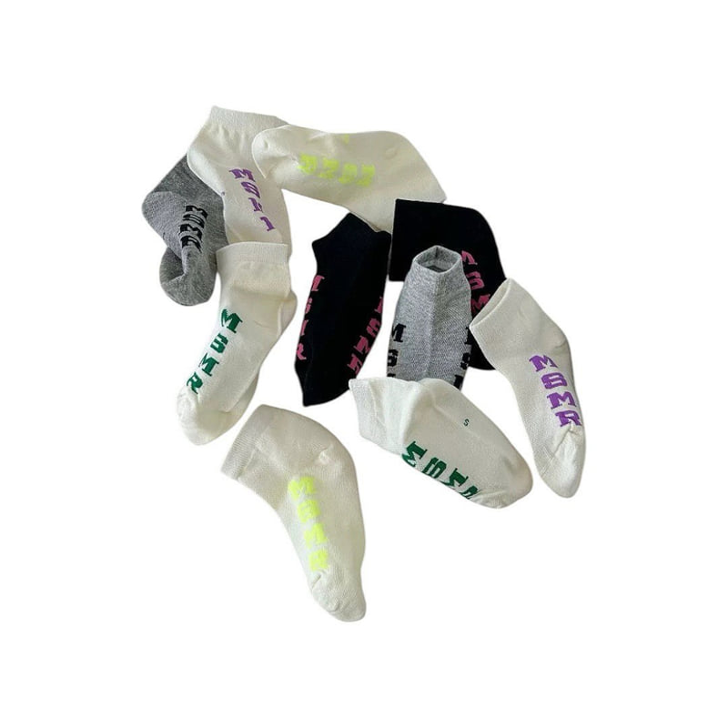 Dudie - Korean Children Fashion - #fashionkids - MGZ Socks (set of 5) - 2