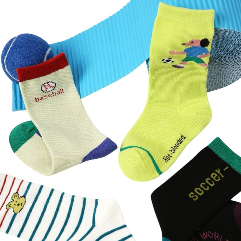 Dudie - Korean Children Fashion - #kidsstore - Ucker Socks - 6