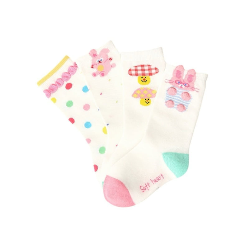 Dudie - Korean Children Fashion - #kidsshorts - Nord Socks - 4