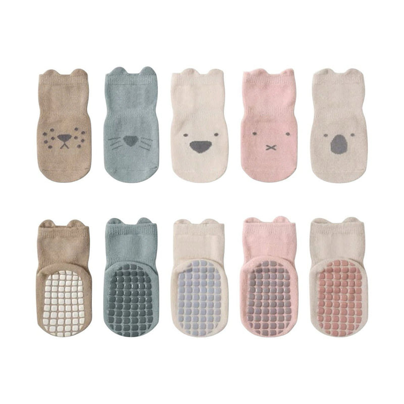 Dudie - Korean Children Fashion - #kidsstore - Annie Bebe Socks (set of 5) - 3