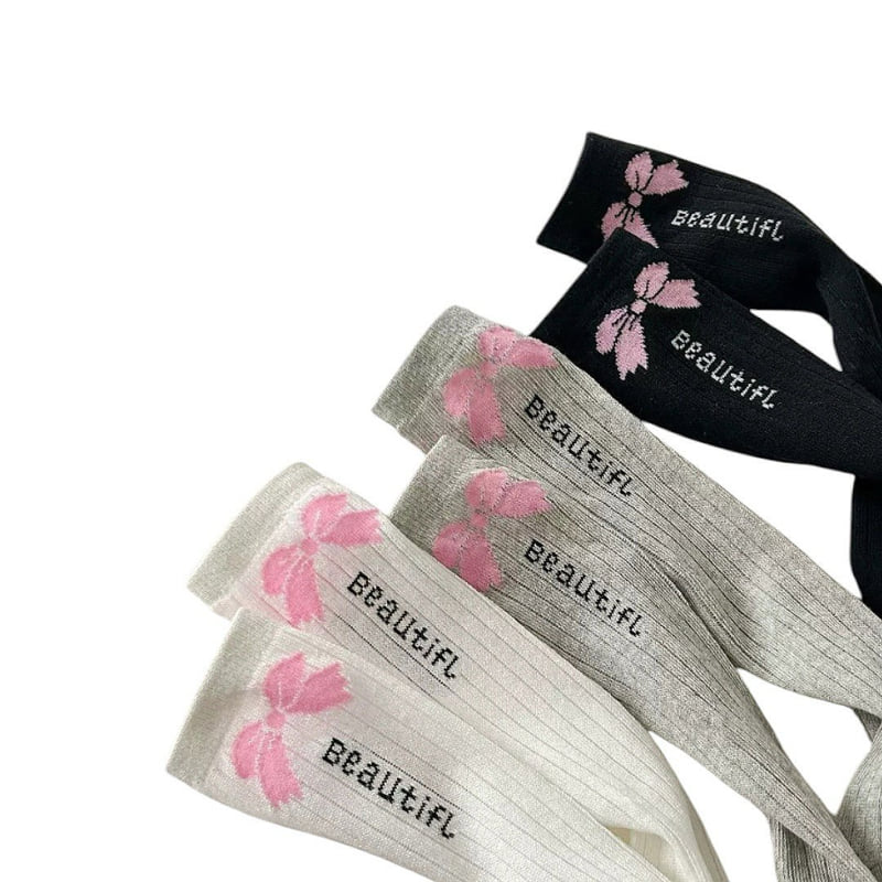 Dudie - Korean Children Fashion - #kidsstore - Beauly Socks (set of 3) - 10