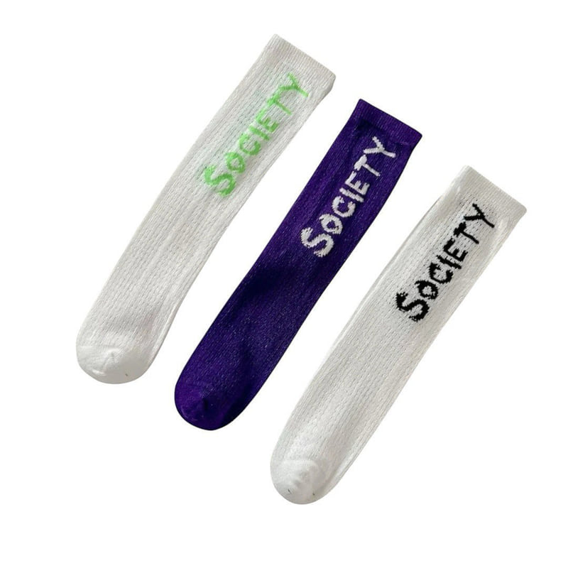 Dudie - Korean Children Fashion - #kidsstore - City Socks (set of 3) - 6