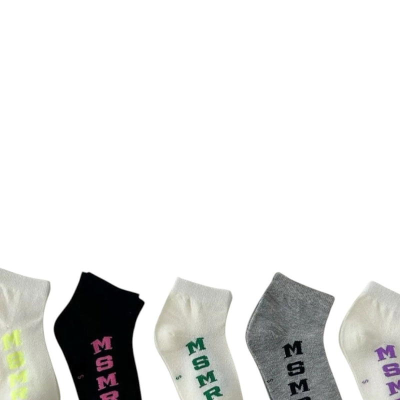 Dudie - Korean Children Fashion - #kidsshorts - MGZ Socks (set of 5) - 4
