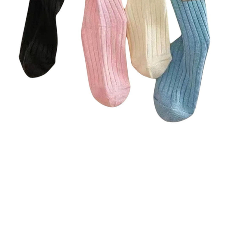 Dudie - Korean Children Fashion - #kidsstore - Ring Heart Socks - 4