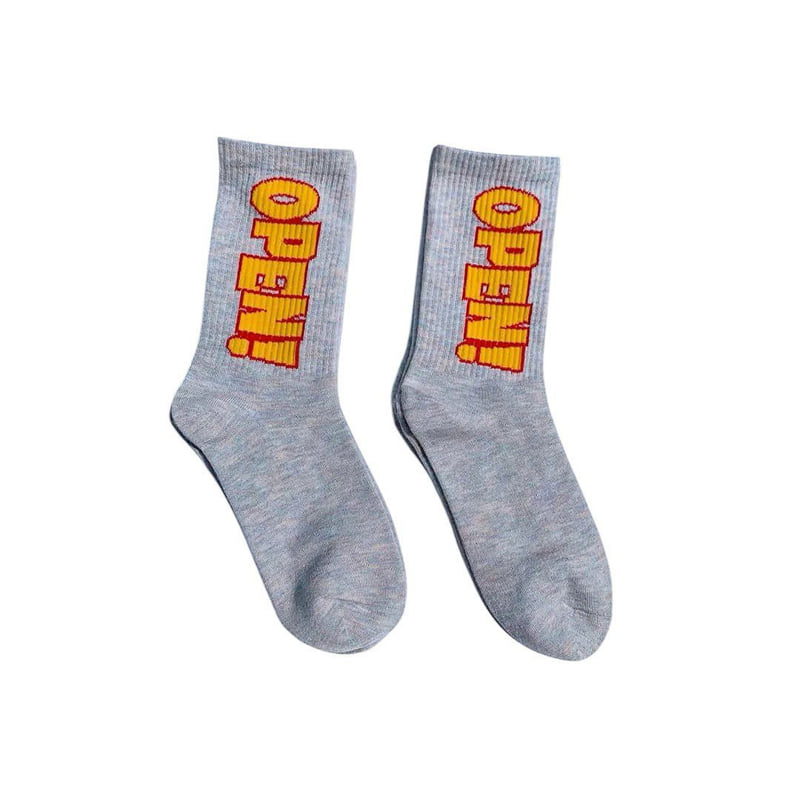 Dudie - Korean Children Fashion - #kidzfashiontrend - Open Bone Socks (set of 5) - 10