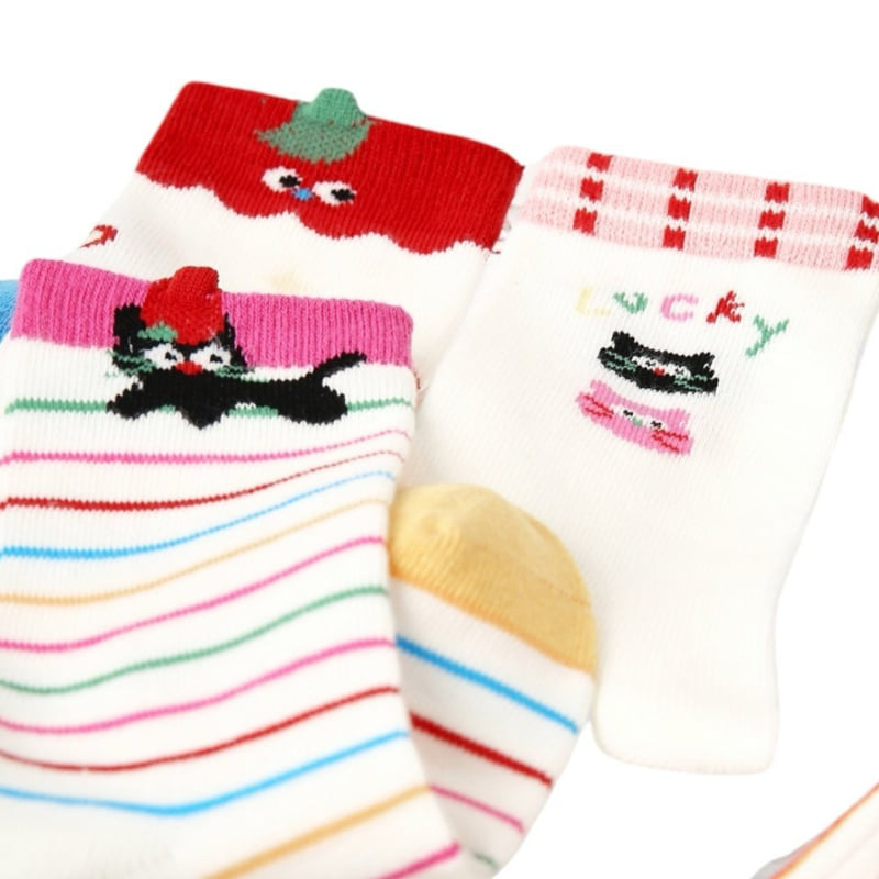 Dudie - Korean Children Fashion - #kidzfashiontrend - Zooming Socks - 8