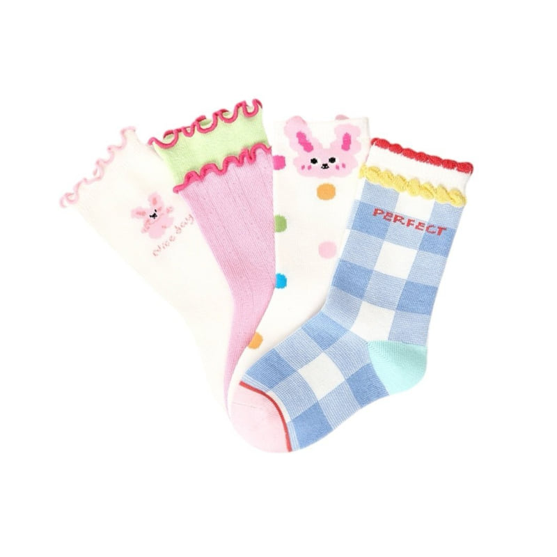 Dudie - Korean Children Fashion - #kidsstore - Taran Socks - 4