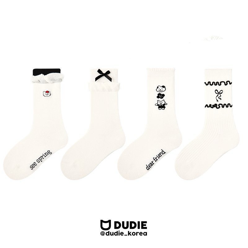 Dudie - Korean Children Fashion - #kidzfashiontrend - Kit Socks