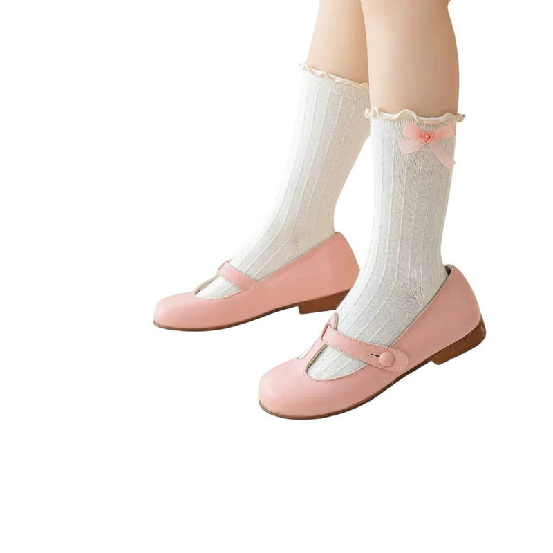 Dudie - Korean Children Fashion - #kidzfashiontrend - Prince Rose Socks (set of 3) - 12