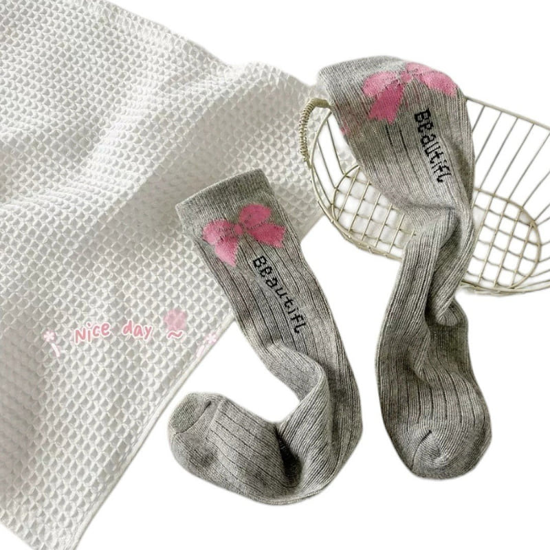 Dudie - Korean Children Fashion - #kidzfashiontrend - Beauly Socks (set of 3) - 11