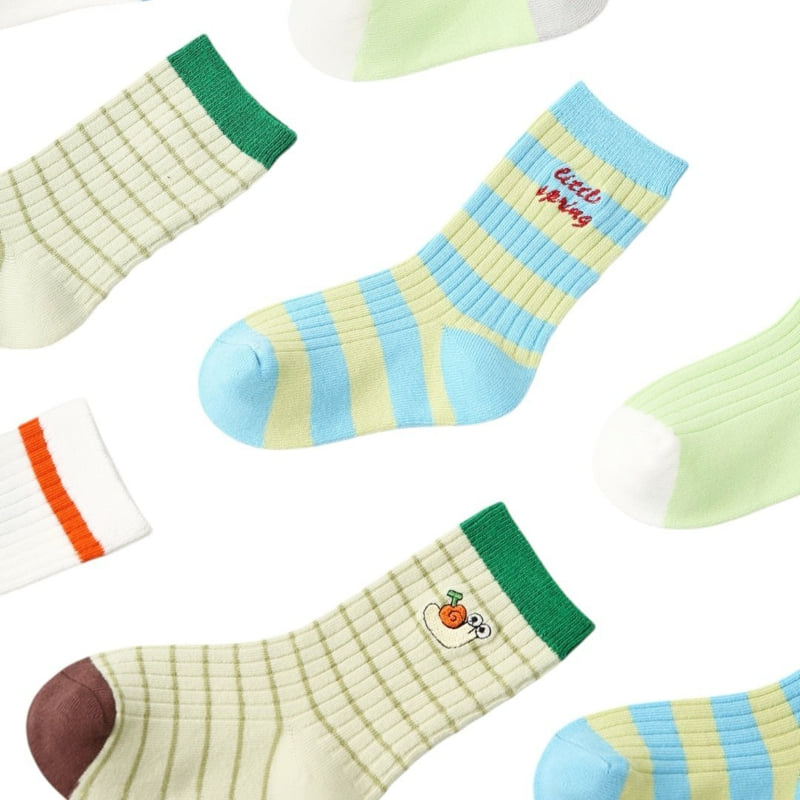 Dudie - Korean Children Fashion - #magicofchildhood - Ready Lo Socks - 11