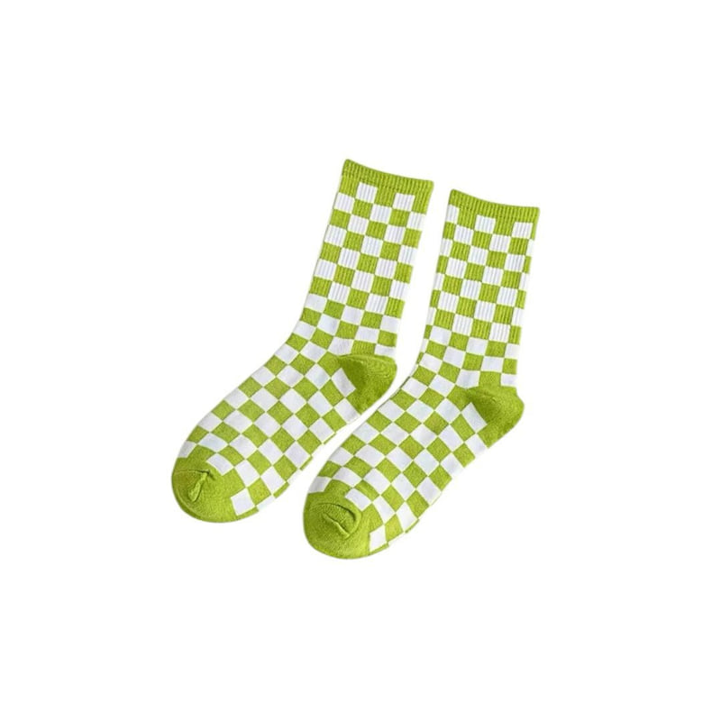 Dudie - Korean Children Fashion - #minifashionista - Forechecker Socks (set of 4) - 6