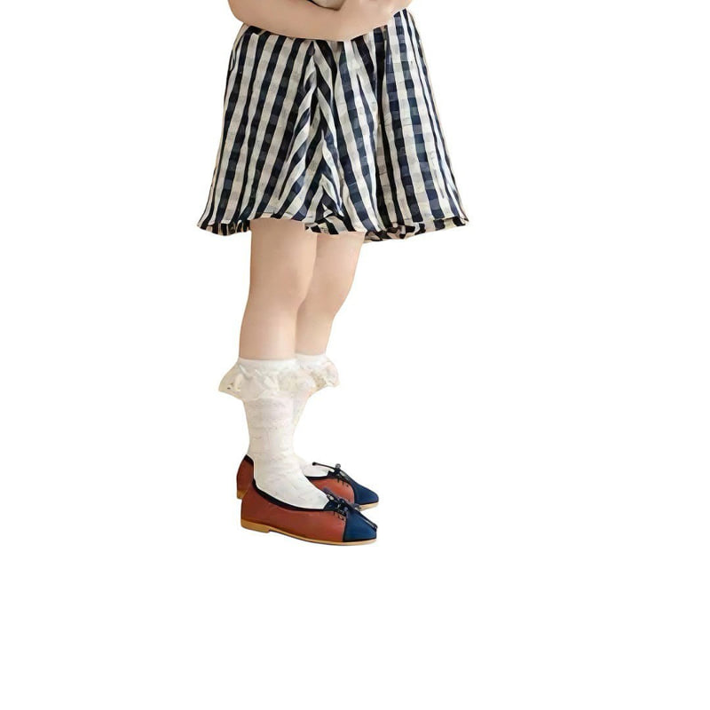 Dudie - Korean Children Fashion - #minifashionista - Purple Socks (set of 3) - 10