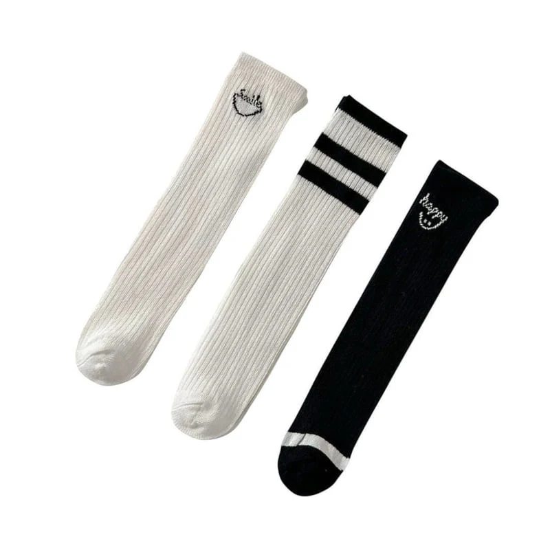 Dudie - Korean Children Fashion - #prettylittlegirls - Haddon Socks (set of 3) - 6