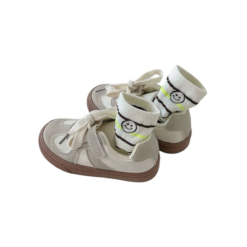 Dudie - Korean Children Fashion - #todddlerfashion - Dunmile Socks (set of 5) - 8