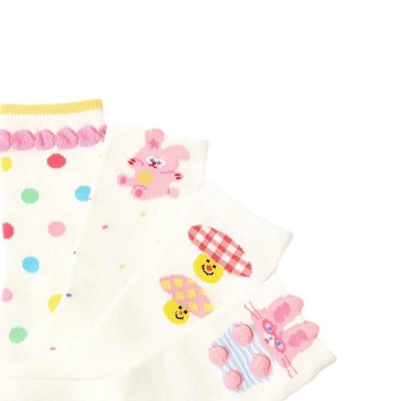 Dudie - Korean Children Fashion - #toddlerclothing - Nord Socks - 12