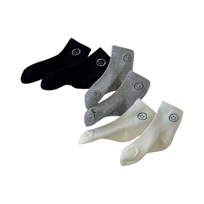 Dudie - Korean Children Fashion - #toddlerclothing - Dunmile Socks (set of 5) - 9