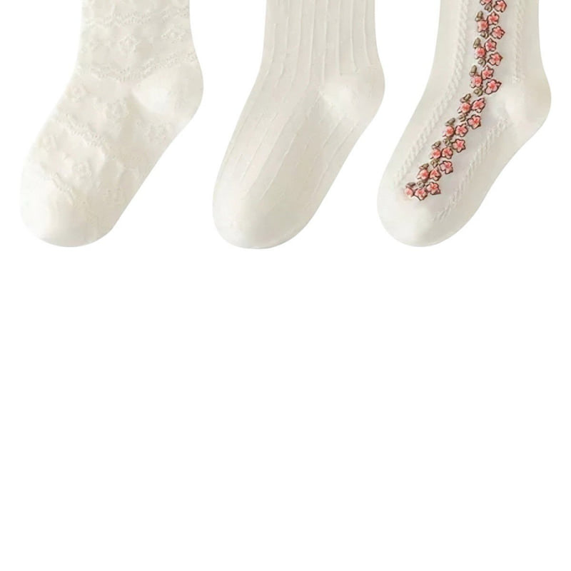 Dudie - Korean Children Fashion - #toddlerclothing - Prince Rose Socks (set of 3) - 3