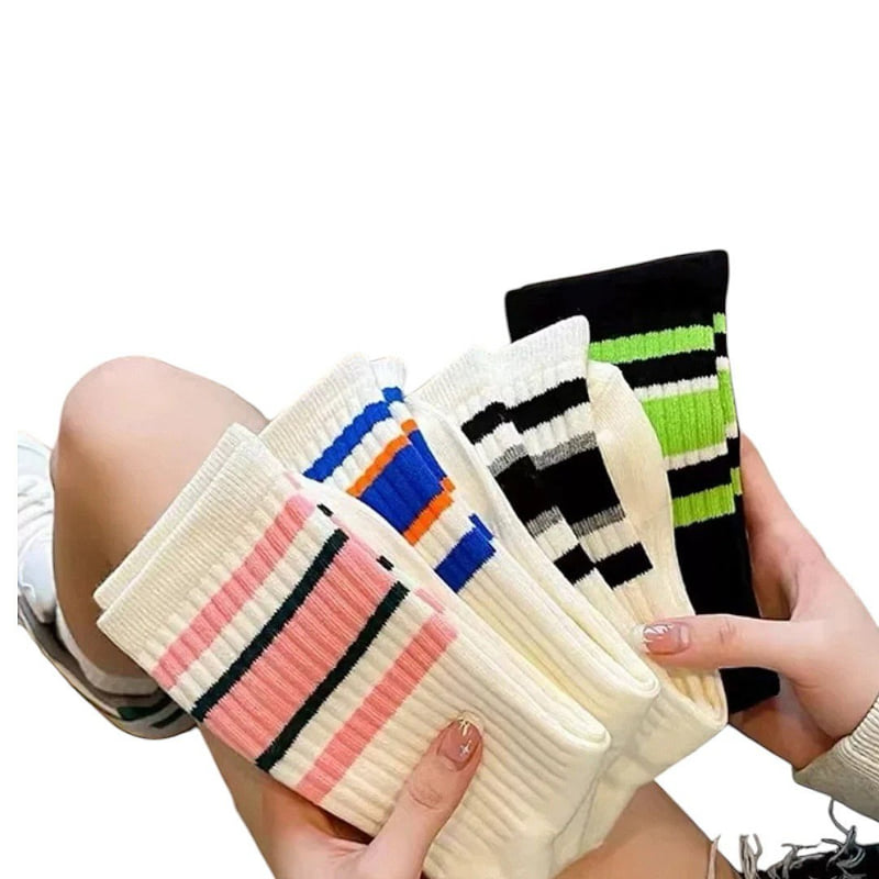 Dudie - Korean Women Fashion - #shopsmall - Rowland Socks (set of 5) - 11