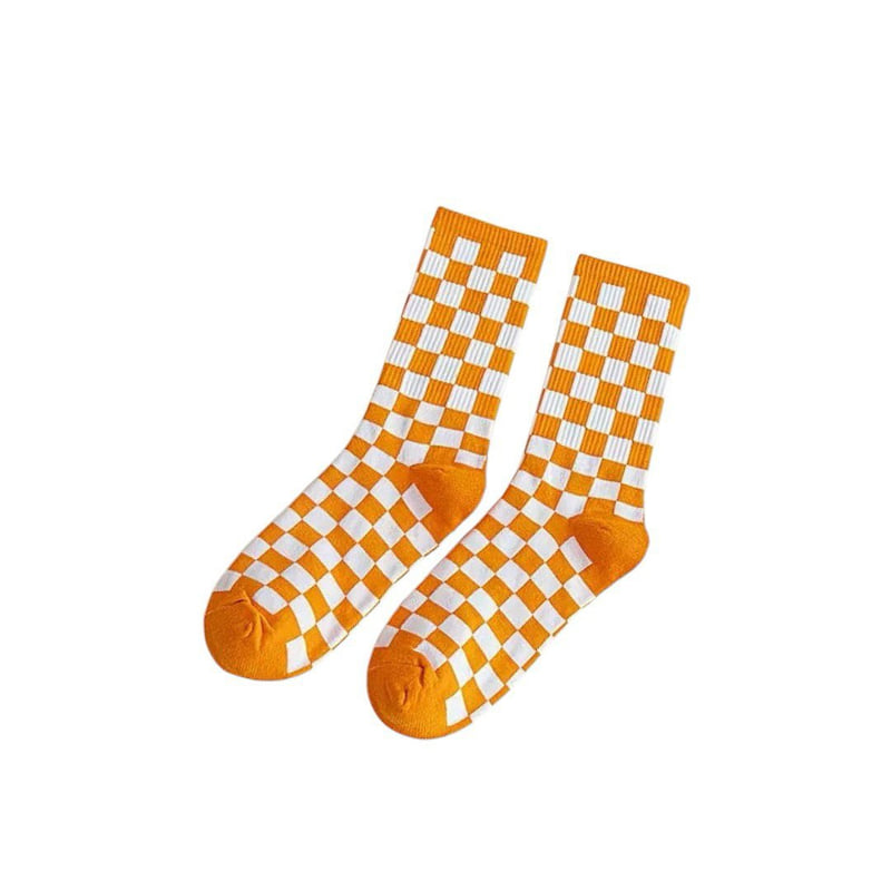 Dudie - Korean Women Fashion - #thatsdarling - Forechecker Socks (set of 4) - 7